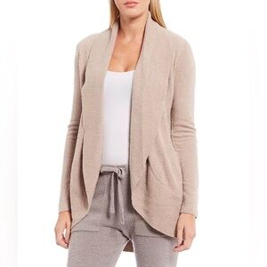 Barefoot Dreams Bamboo Long Sleeve CozyChic® Lite Circle Lounge Cardigan Medium